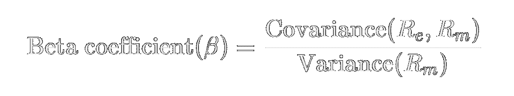 beta coefficient